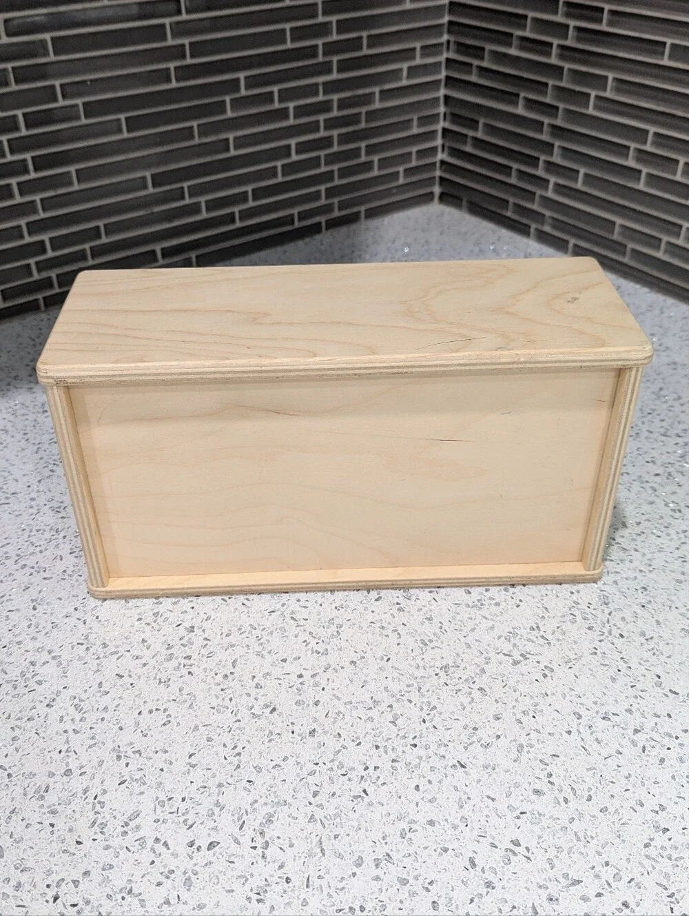 Lovevery Sliding Top Drop Box Wooden Ball Montessori First Birthday Thinker Kit